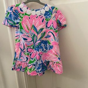 Little Pulitzer dress and bloomers NWT 12-18 months